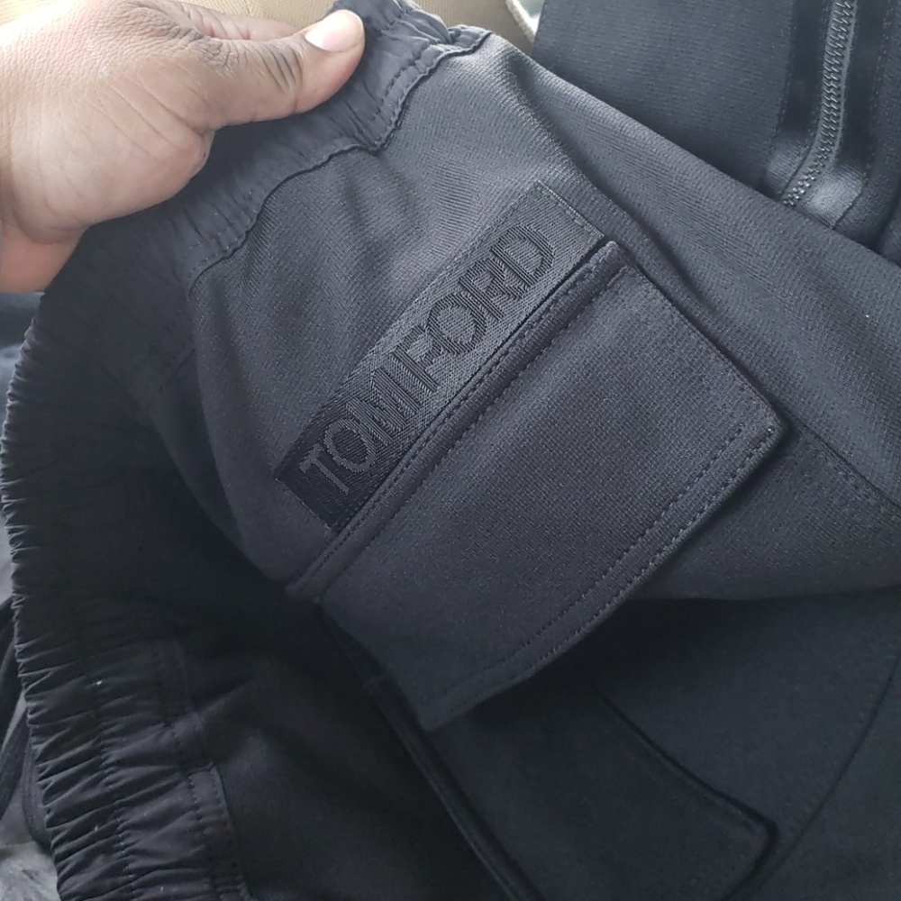 tom ford zip track pants